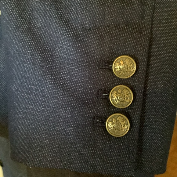 Banana Republic NAVY Linen Blazer - Picture 5 of 6